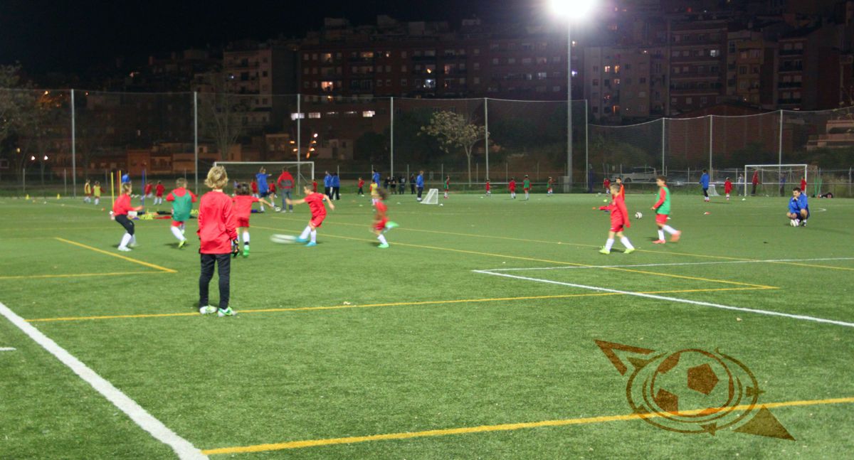 C.F. Damm U11 csapatának edzésén