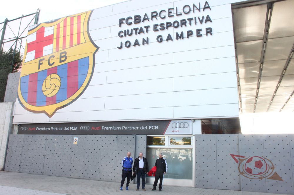 Szakmai tanulmányút Barcelonában - FK Csíkszereda