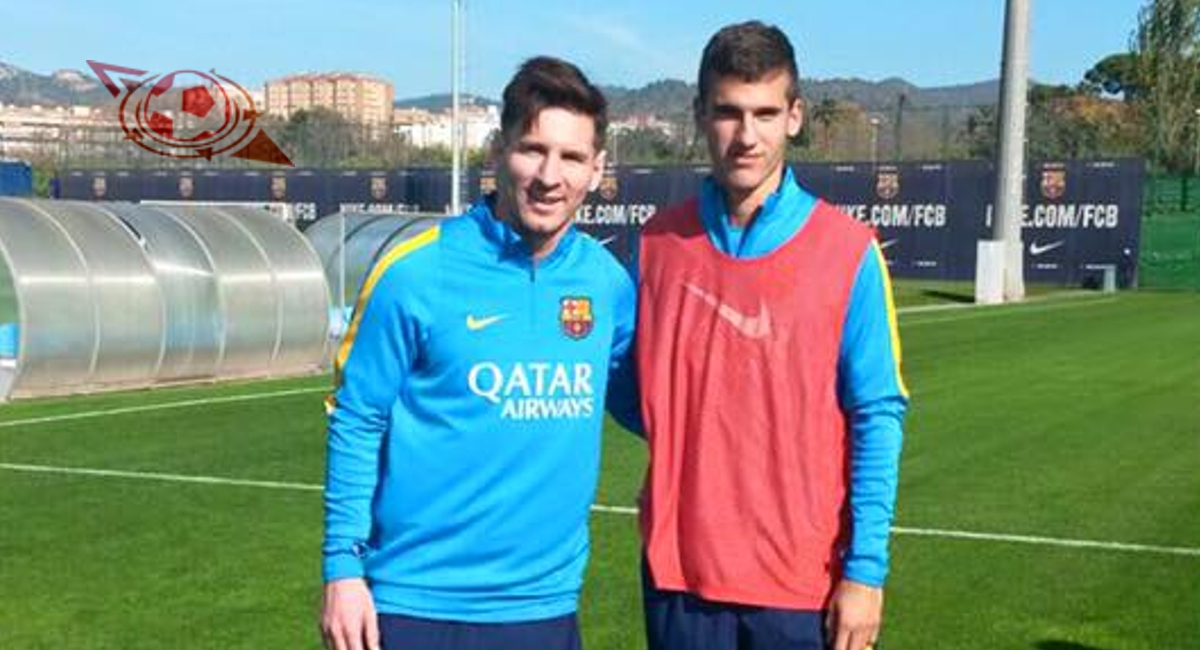 Leo Messi és Tajti Mátyás